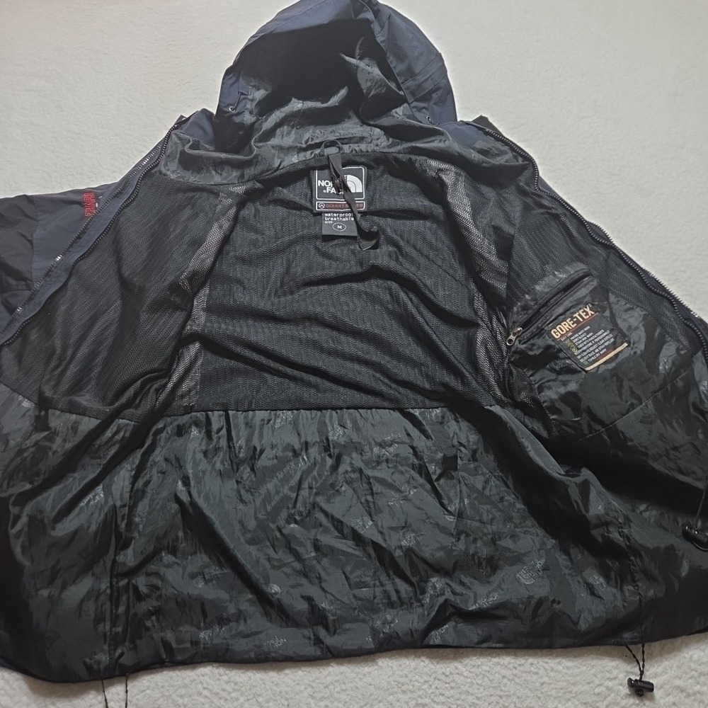 Vtg The North Face Summit Series Gore-tex XCR Jacket Shell Mens Medium Hooded - Picture 5 of 9